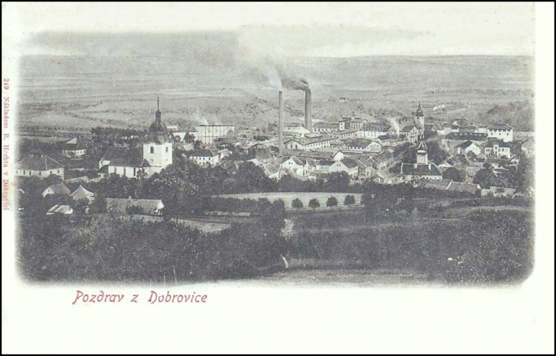 Dobrovice 1903